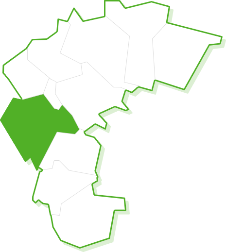충청북도 지도